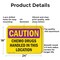 Signmission Radiation & Laser Sign, 18 in H x 24 in W, Aluminum, Rectangle OS-2PACK-CR-A-1824-L-10134 - alternate 2